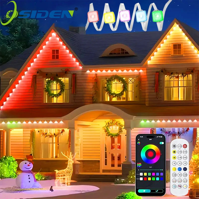 LED Outdoor String Light for Christmas, New Years, Halloween